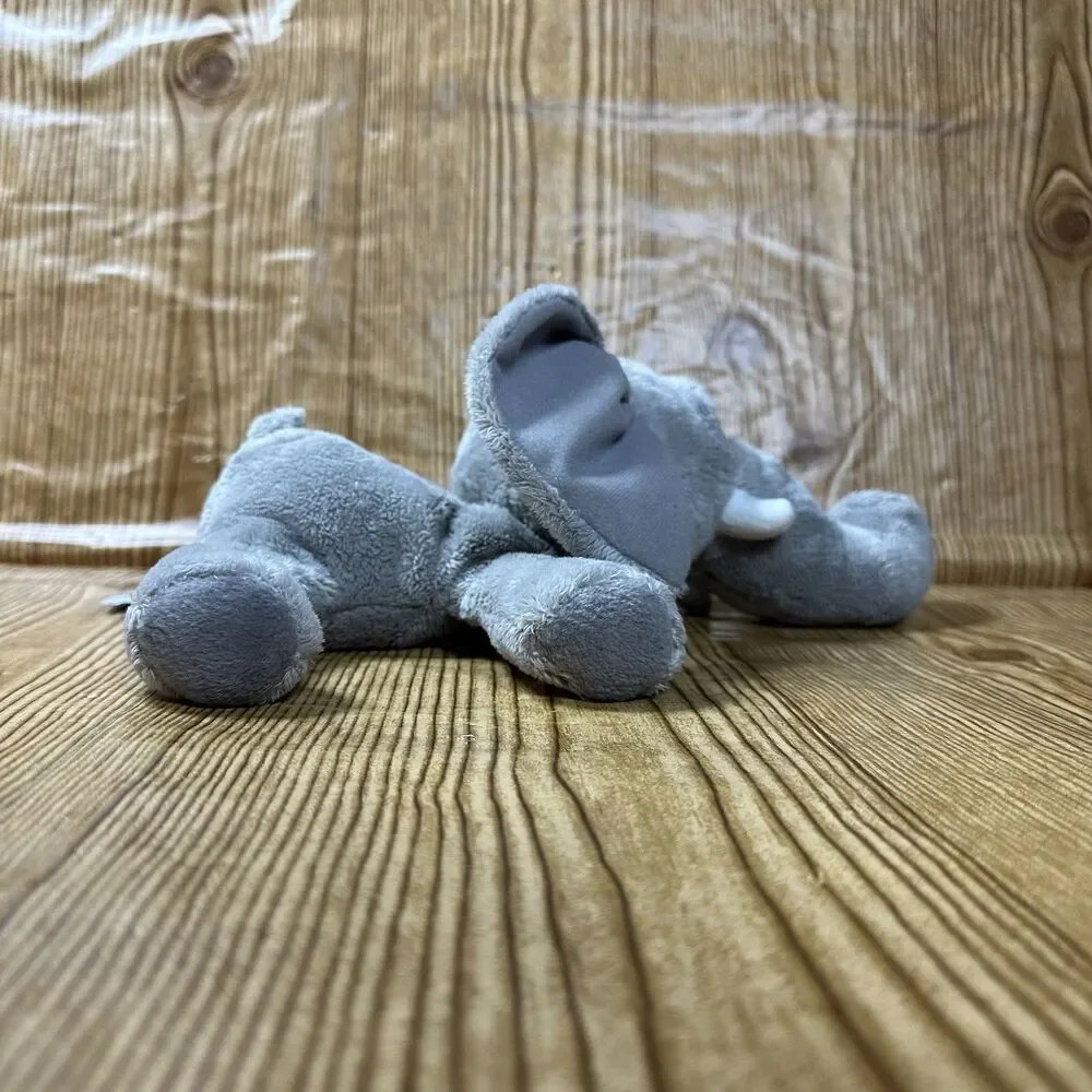 Russ Little Peepers Plush Elephant Grey Russ Berrie Gazoo Big Blue Eyes 12